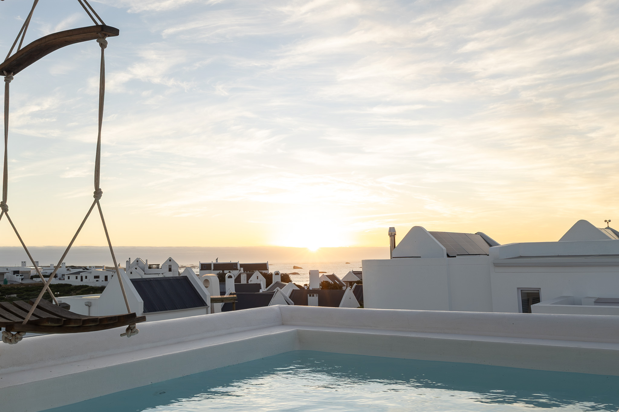 Despacito Paternoster coastal holiday home with rooftop terrace and ocean views
